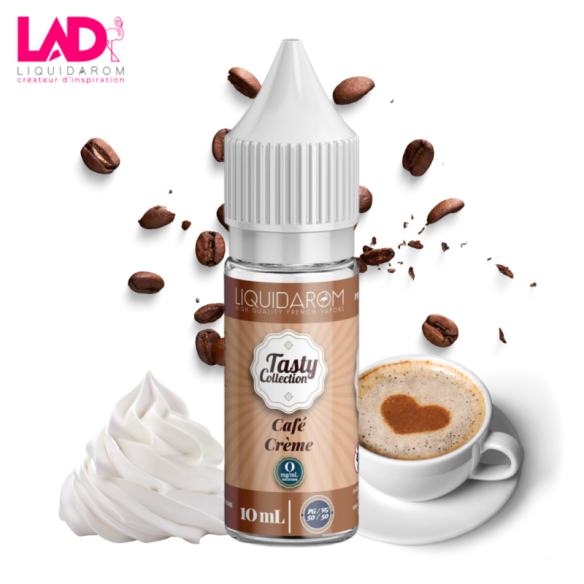 CAFÉ CRÈME 10ML - TASTY BY LIQUIDAROM