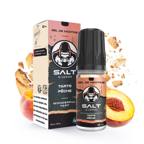 WONDERFUL TART PÊCHE 10ML - SALT E-VAPOR BY LE FRENCH LIQUIDE