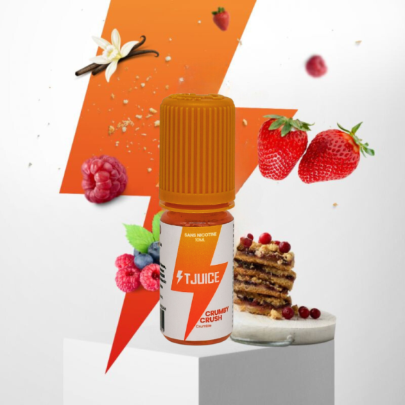 CRUMBY CRUSH 10ML SAMPLE - TJUICE NEW COLLECTION