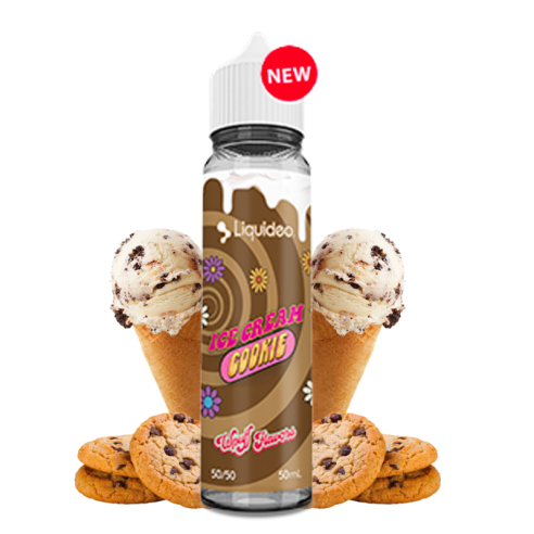 ICE CREAM COOKIE 50ML - WPUFF FLAVORS BY LIQUIDEO