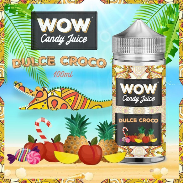 DULCE CROCO 100ML - WOW CANDY JUICE BY MADE IN VAPE