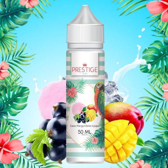 CASSIS MANGUE BARBE À PAPA 50ML - PRESTIGE FRUITS