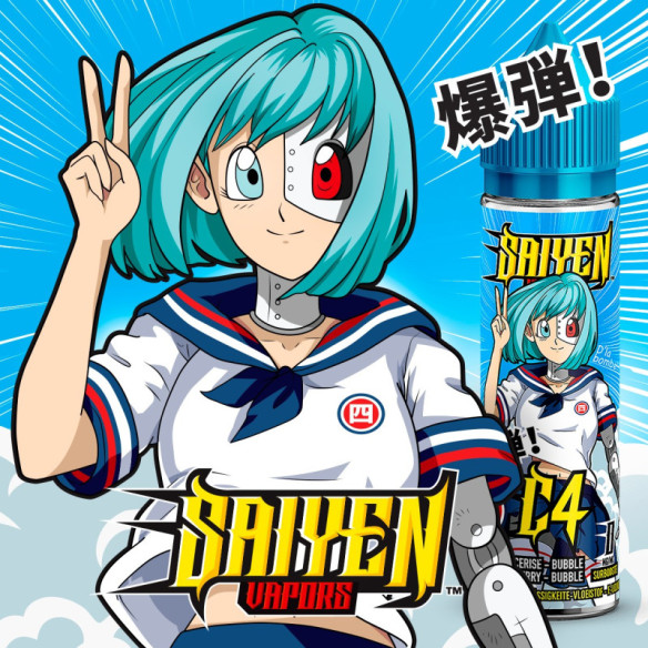 SAIYEN C4 50ML - SAIYEN VAPORS BY SWOKE