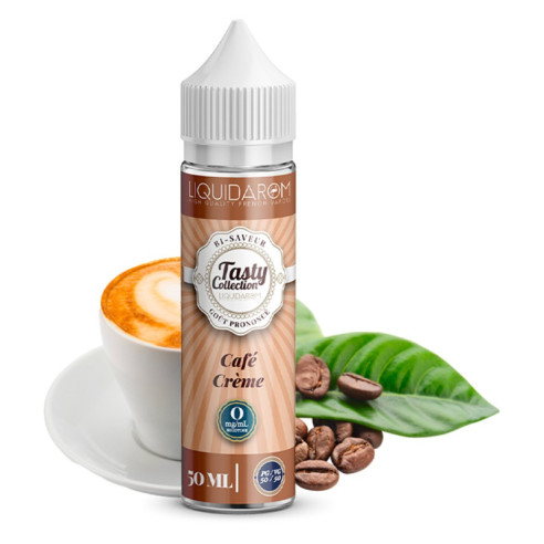 CAFÉ CRÈME 50ML - TASTY BY LIQUIDAROM