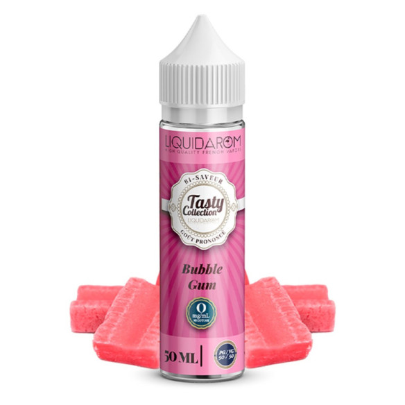 TASTY BUBBLE GUM 50ML - TASTY BY LIQUIDAROM