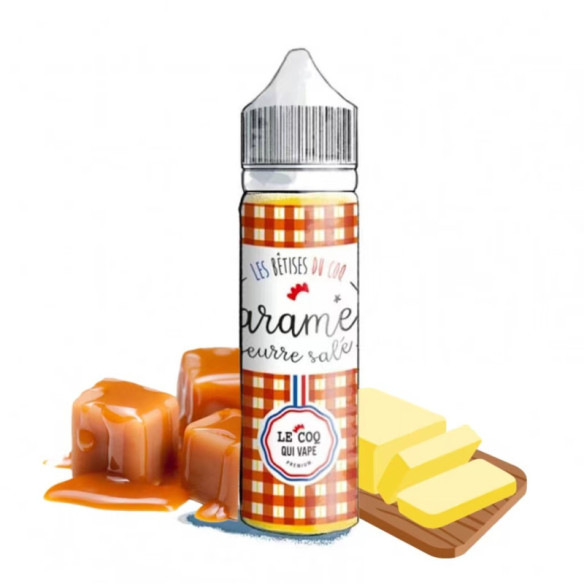 CARAMEL BEURRE SALE 50ML - LES BÊTISES DU COQ