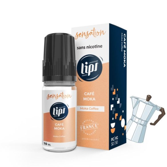 CAFÉ MOKA 10ML - SENSATION BY LE FRENCH LIQUIDE