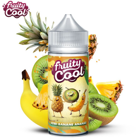 KIWI BANANE ANANAS 100ML - FRUITY COOL