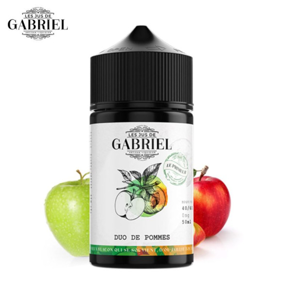 DUO DE POMMES 50ML - JUS GABRIEL