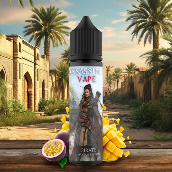 PIRATE 50ML - ASSASSIN'S VAPE
