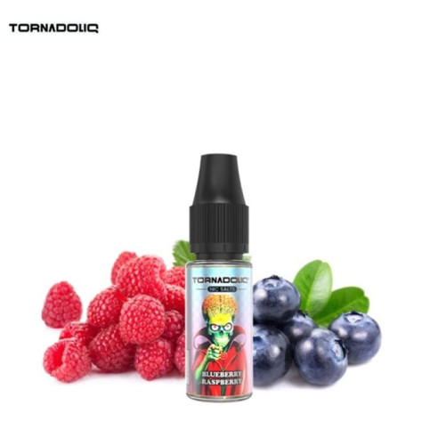BLUEBERRY RASPBERRY 10ML NIC SALT - TORNADOLIQ