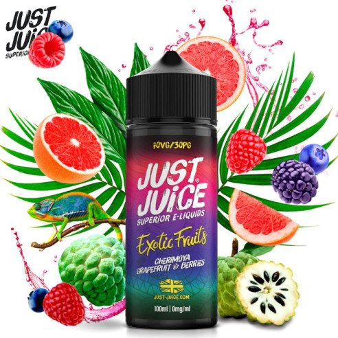 CHERIMOYA PAMPLEMOUSSE ET BAIES 100ML - JUST JUICE