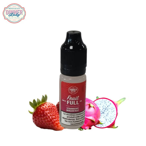 STRAWBERRY DRAGON FRUIT 10ML NIC SALT - FRUIT FULL BY DINNER LADY