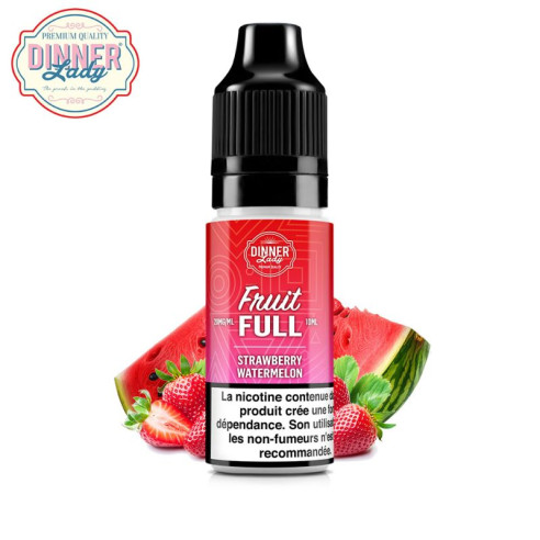 STRAWBERRY WATERMELON 10ML NIC SALT - FRUIT FULL BY DINNER LADY
