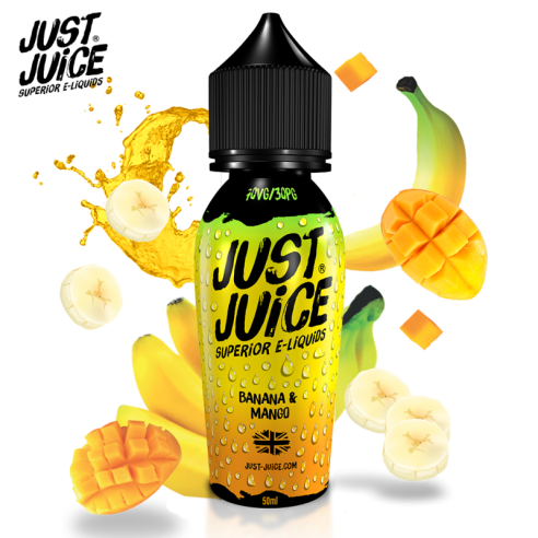 BANANE & MANGUE 50ML - JUST JUICE