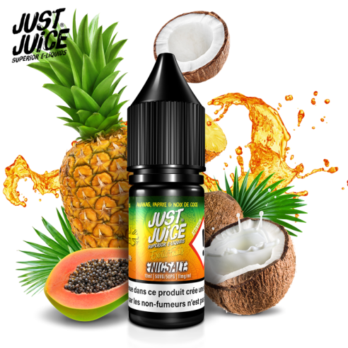 ANANAS PAPAYE & NOIX DE COCO 10ML NIC SALT - JUST JUICE