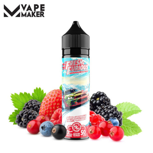 BANDOLEROS ROAD 50ML - FRESH & FURIOUS BY VAPE MAKER
