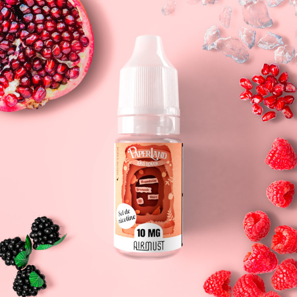 RED LOVER 10ML NIC SALT - PAPERLAND BY AIRMUST