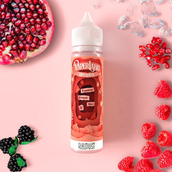 RED LOVER 60ML - PAPERLAND BY AIRMUST