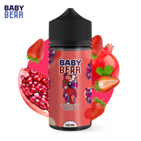 STRAWBERRY GRANATE 100ML - BABY BEAR