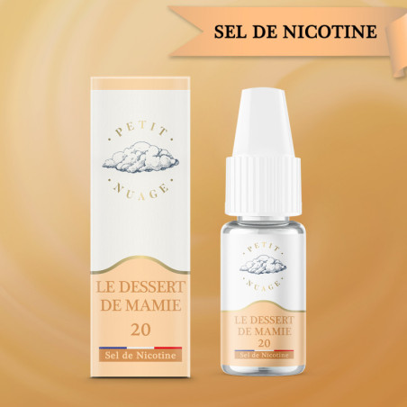 LE DESSERT DE MAMIE 10ML NIC SALT - PETIT NUAGE