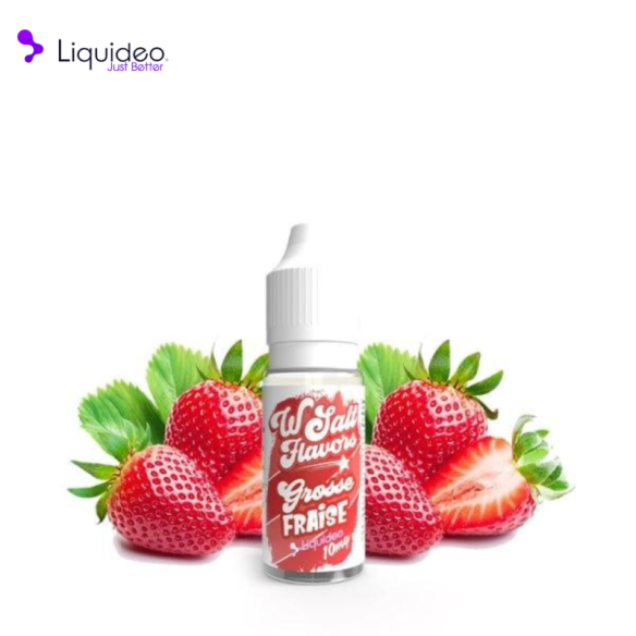 GROSSE FRAISE 10ML - WSALT FLAVORS BY LIQUIDEO