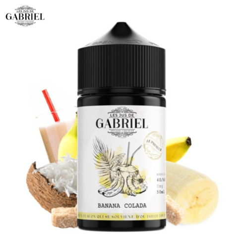 BANANA COLADA 50ML - JUS GABRIEL