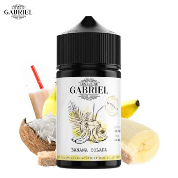 BANANA COLADA 50ML - JUS GABRIEL