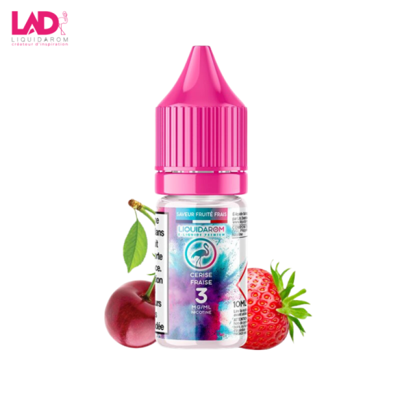 CERISE FRAISE 10ML - LIQUIDAROM