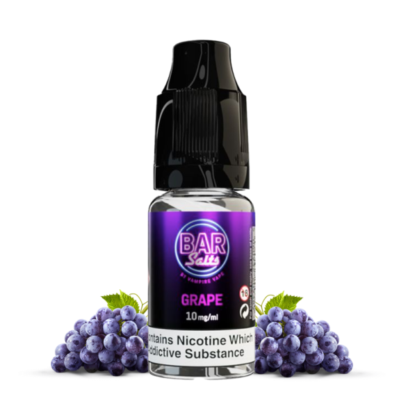 GRAPE 10ML - BAR SALTS BY VAMPIRE VAPE