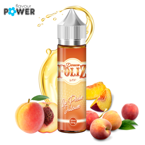 LA PÊCHE JUTEUSE 50ML - DOUCE FOLIZ BY FLAVOUR POWER