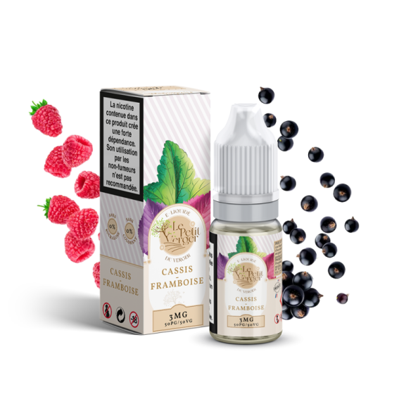 CASSIS FRAMBOISE 10ML - LE PETIT VERGER BY SAVOUREA