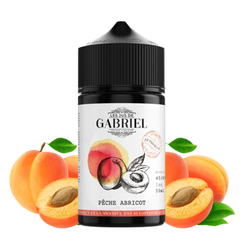 PÊCHE ABRICOT 50ML - JUS GABRIEL