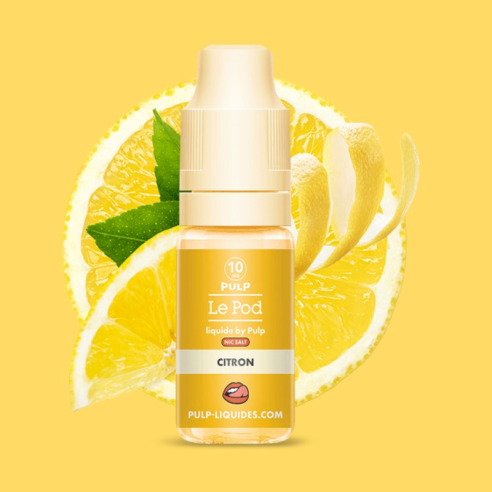 CITRON 10ML - POD BY PULP NIC SALT