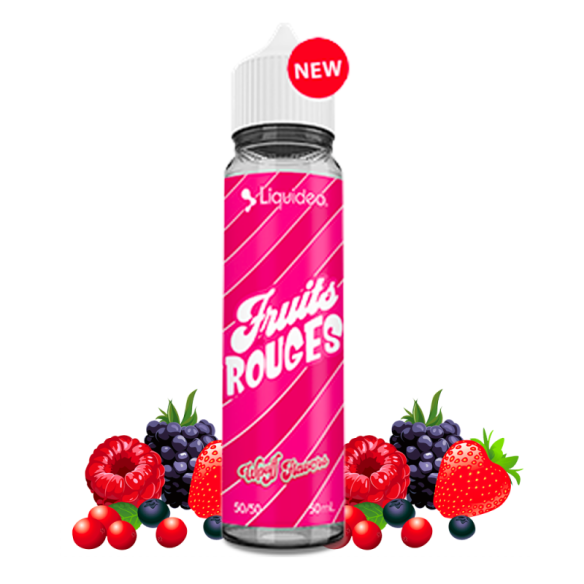 FRUITS ROUGES 50ML - WPUFF FLAVORS BY LIQUIDEO