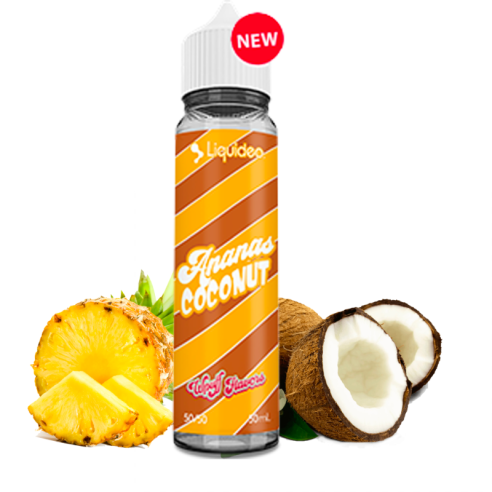 ANANAS COCONUT 50ML - WPUFF FLAVORS BY LIQUIDEO