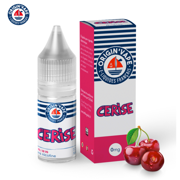 CERISE 10ML (BOITE DE 10) - ORIGIN'VAPE