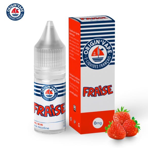 FRAISE 10ML (BOITE DE 10) - ORIGIN'VAPE