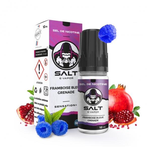 SALT E-VAPOR FRAMBOISE BLEUE 10ML