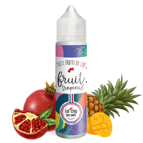 FRUIT TROPICAL 50ML - TUTTI FRUTTI DU COQ