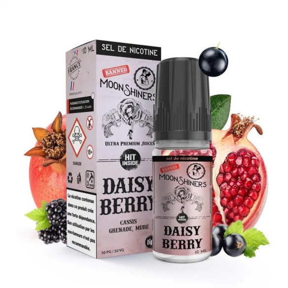 MOON SHINERS : DAISY BERRY 10ML SALT - LE FRENCH LIQUIDE