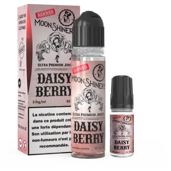 MOON SHINERS: DAISY BERRY 60ML EASY2SHAKE - LE FRENCH LIQUIDE