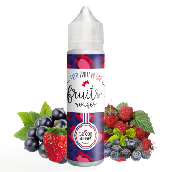FRUITS ROUGES 50ML - TUTTI FRUTTI DU COQ