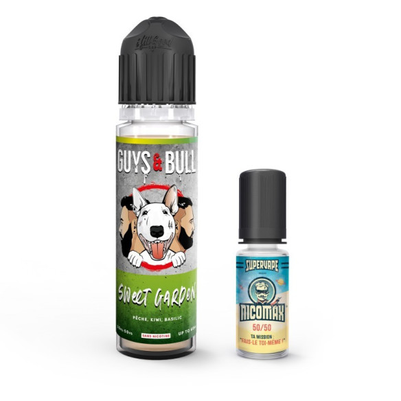 SWEET GARDEN 60ML EASY2SHAKE - GUYS & BULL BY LE FRENCH LIQUIDE