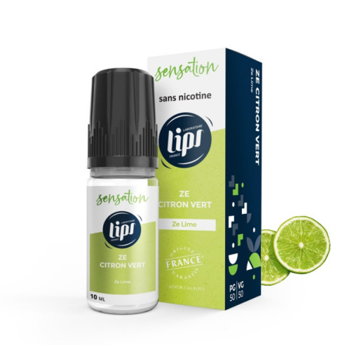 ZE CITRON VERT 10ML - SENSATION BY LE FRENCH LIQUIDE
