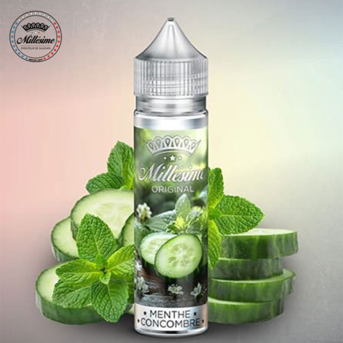 MENTHE CONCOMBRE 50ML -MILLÉSIME