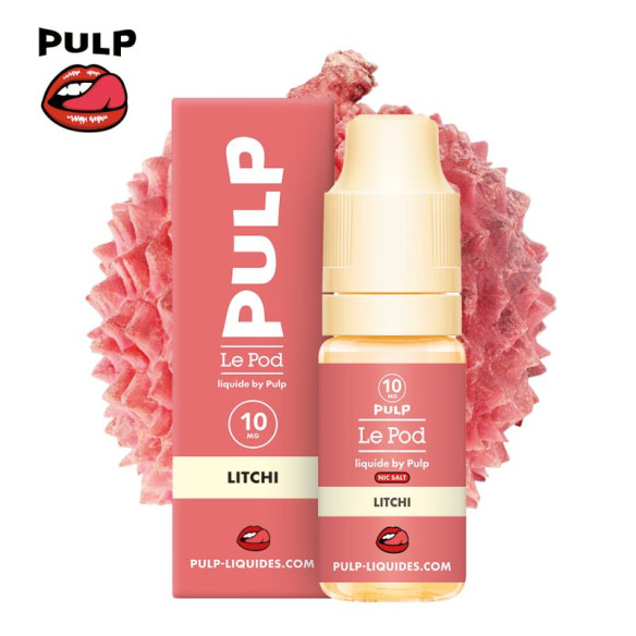 LITCHI 10ML NIC SALT - LE POD LIQUIDE BY PULP