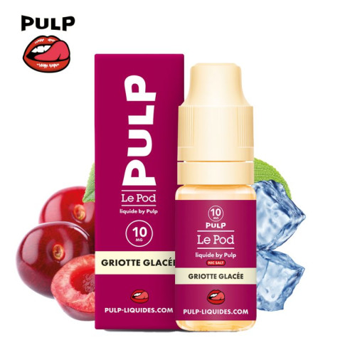 GRIOTTE GLACÉE 10ML NIC SALT - LE POD LIQUIDE BY PULP