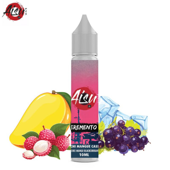 LITCHI MANGUE CASSIS 10ML NIC SALT - EREMENTO BY AISU