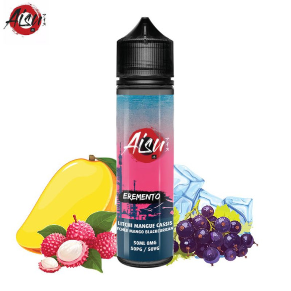 LITCHI MANGUE CASSIS 50ML - EREMENTO BY AISU